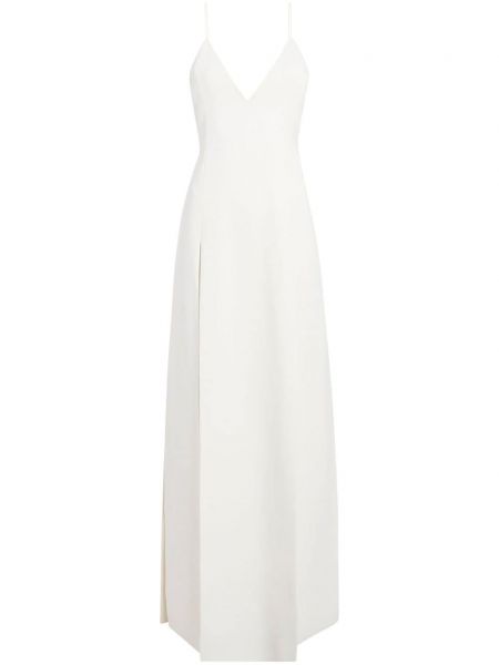Μάξι φόρεμα Khaite λευκό