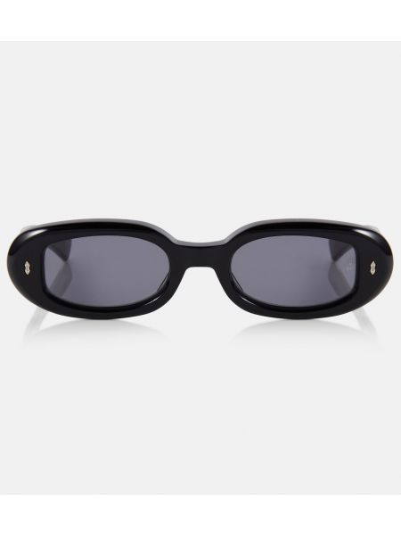 Солнцезащитные очки besset овальной формы Jacques Marie Mage черный
