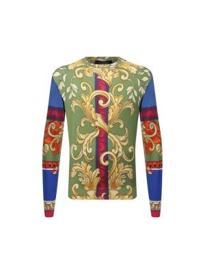 Шелковый свитер Versace