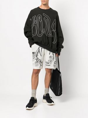 Oversize sweatshirt mit stickerei Haculla