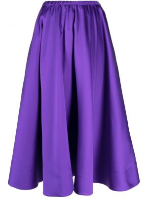 Plisované hedvábné sukně Valentino Garavani