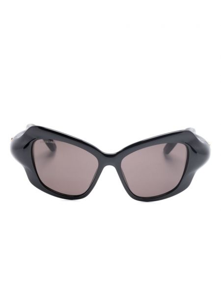 Palazzo housut Balenciaga Eyewear musta