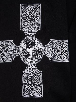 Koszulka bawełniana z nadrukiem Devá States czarna