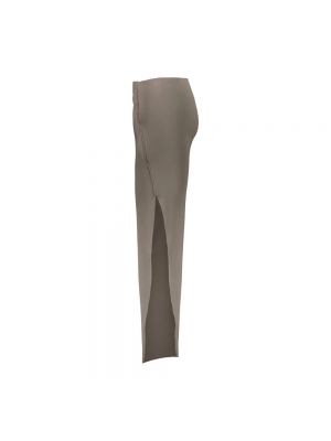 Dzianinowa długa spódnica z wiskozy asymetryczna Rick Owens