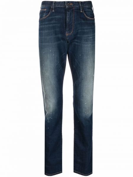 Jeans med normal passform Emporio Armani blå