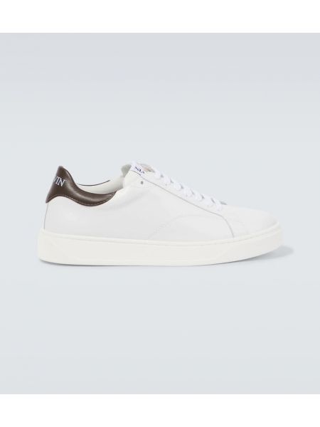 Läder sneakers Lanvin vit