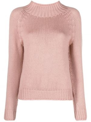 Вълнен пуловер Fabiana Filippi розово