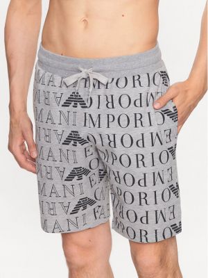 Спортни шорти Emporio Armani Underwear сиво