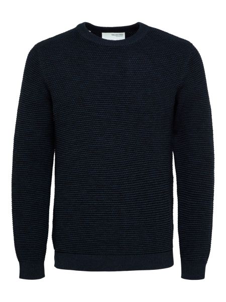 Пуловер Selected Homme черный