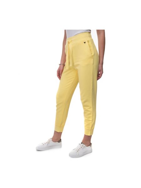 Pantalones de chándal Max Mara Weekend amarillo