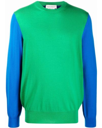 Jersey de punto de tela jersey Alexander Mcqueen verde