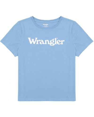 Camiseta manga corta Wrangler azul