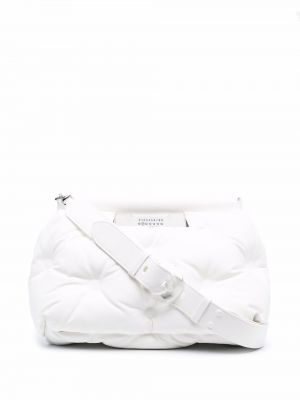 Borsa a spalla Maison Margiela bianco