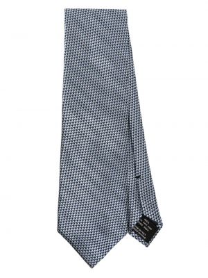 Μεταξωτή γραβάτα Tom Ford μπλε