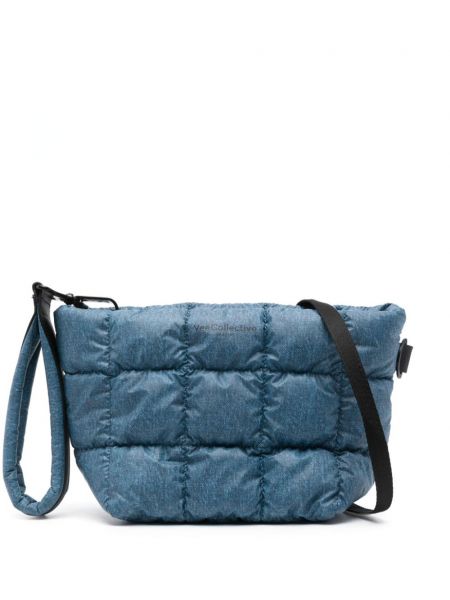 Gesteppte tasche Veecollective blau