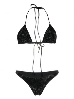 Kristály bikini Mc2 Saint Barth fekete