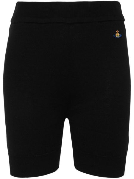 Shorts en tricot Vivienne Westwood noir