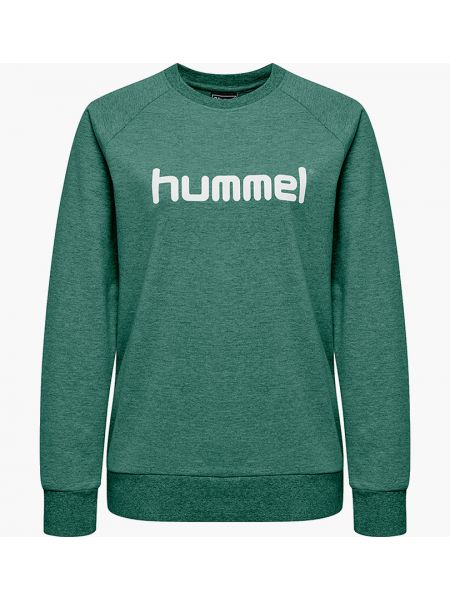 Бавовняний світшот Hummel зелений