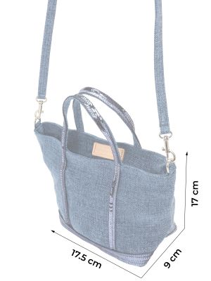 Nákupná taška Vanessa Bruno modrá
