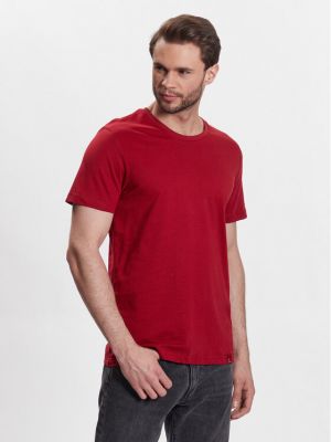 T-shirt Volcano rosso
