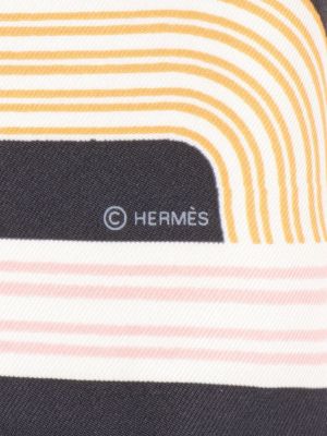 Seiden bademantel Hermès Pre-owned schwarz