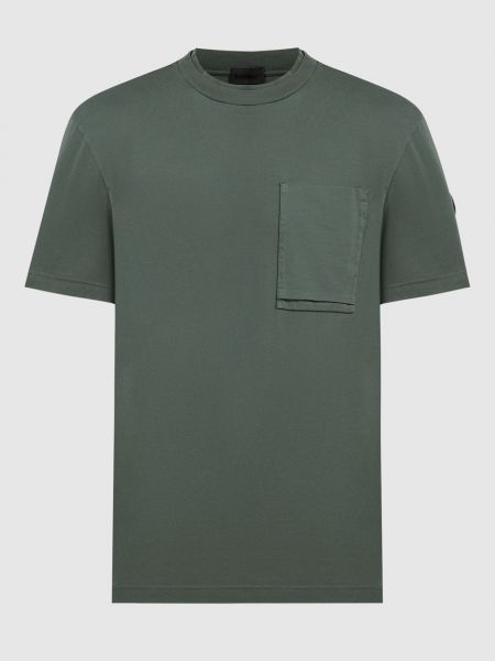 Зеленая футболка Moncler