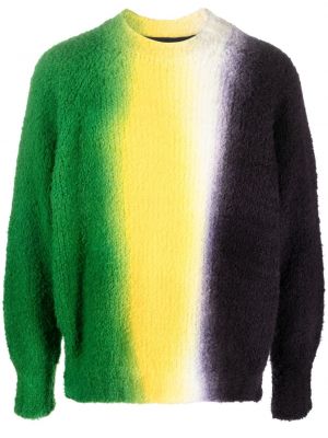 Pullover mit farbverlauf Sacai