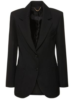 Volneni blazer Victoria Beckham črna