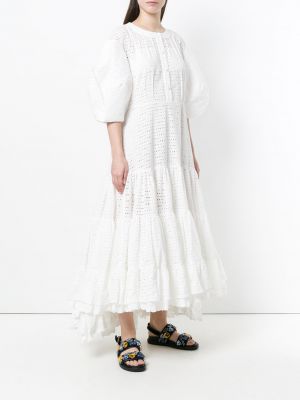 Šaty Natasha Zinko bílé