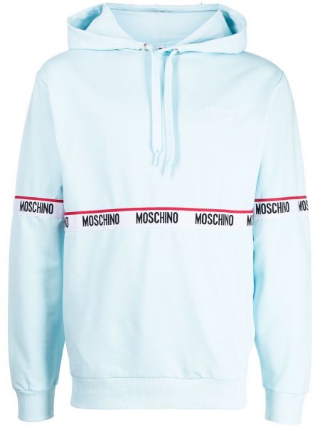 Pamučna hoodie s kapuljačom Moschino