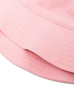 Haftowany kapelusz Nanushka różowy
