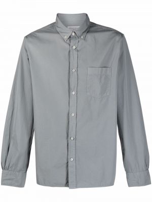 Camisa con botones Officine Generale gris