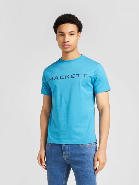 Marškinėliai Hackett London mėlyna