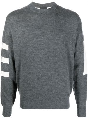 Trykt sweatshirt Emporio Armani grå