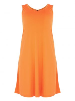 Платье без рукавов Yoek оранжевое