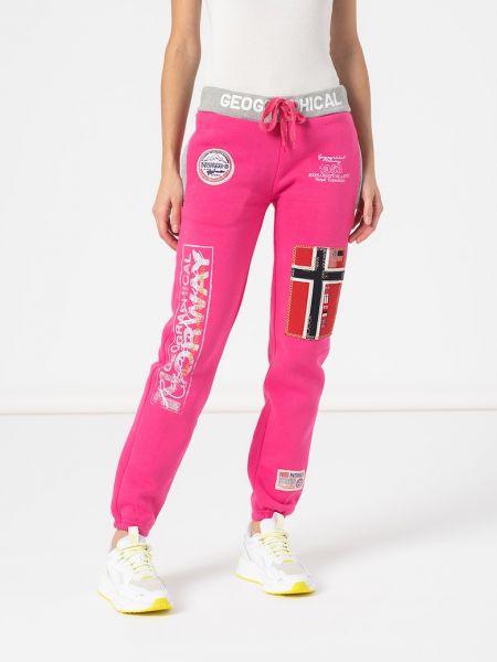 Спортивные штаны Geographical Norway розовые