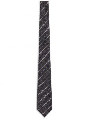 Csíkos selyem nyakkendő Emporio Armani