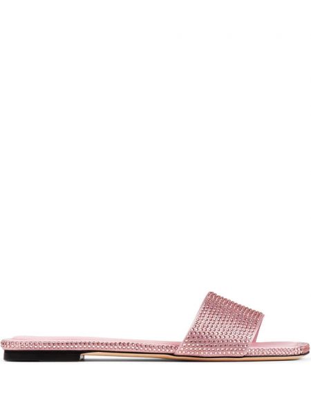 Sandale ohne absatz Jimmy Choo pink