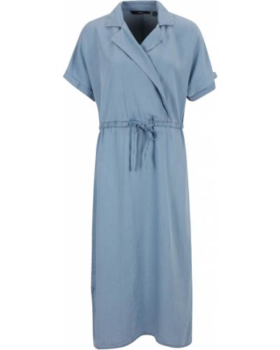Košeľové šaty Vero Moda Tall modrá