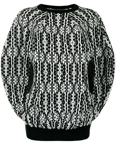 Jersey con bordado de punto de tela jersey Comme Des Garçons negro