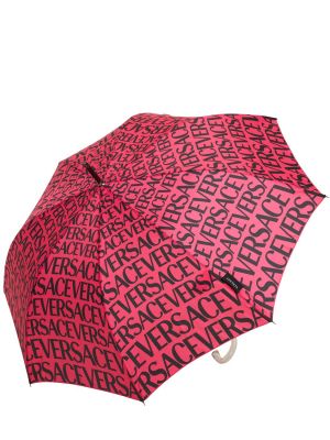Parapluie à imprimé Versace noir