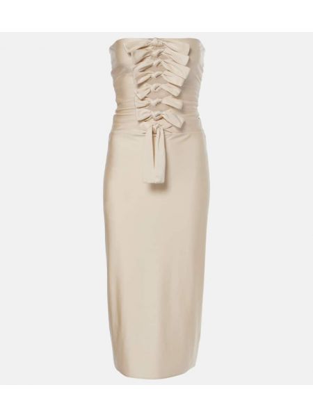 Jersey dress Coperni beige