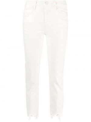 Straight leg-jeans Frame vit