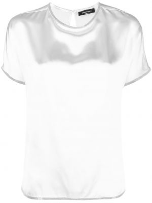 T-shirt à imprimé en cristal Fabiana Filippi blanc