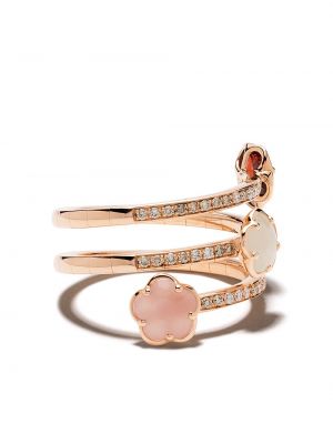 Δαχτυλίδι με γρανάτη από ροζ χρυσό Pasquale Bruni