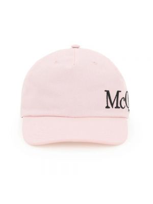 Oversize cap Alexander Mcqueen pink