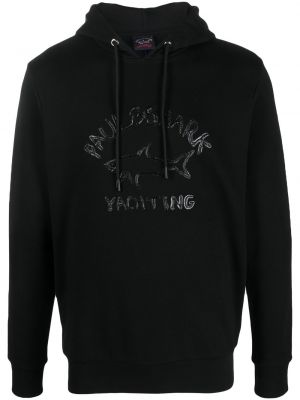 Langes sweatshirt mit print Paul & Shark schwarz