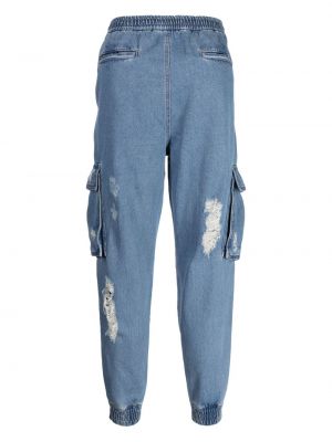 Distressed skinny jeans aus baumwoll Juun.j