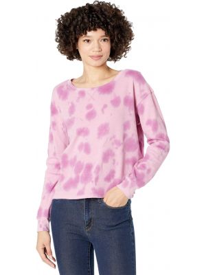 Пуловер с принтом Splendid розовый