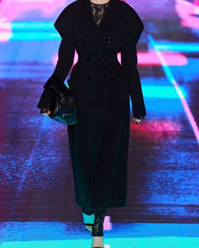Salopetă din jacard din dantelă Dolce & Gabbana negru